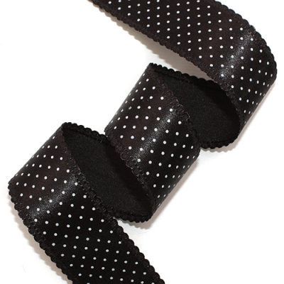 검정/흰색 잔땡땡이(피콧공단)