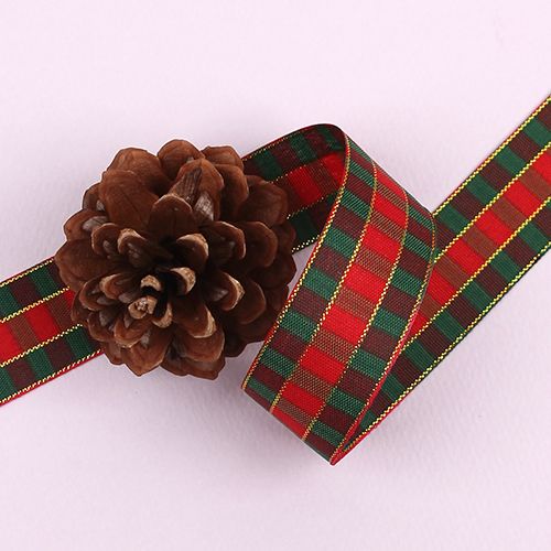 빨강/수박색디셈버금사(체크)